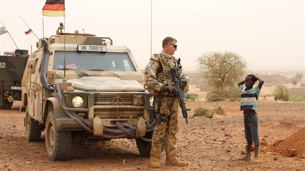 Nmet vojci na misi OSN v Mali (7. kvtna 2016)