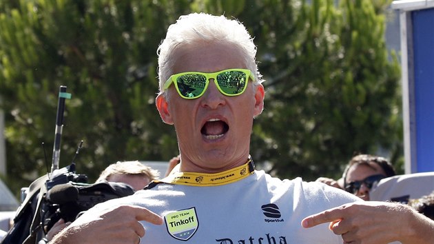 Oleg Tikov na Tour de France.