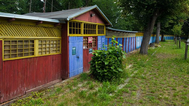 Slezskou plovrnu v Hradci Krlov se se pokouej vzksit hradet vodci, oiven pinese i veejn sauna (8.7.2016).