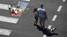 Pieta na Anglické promenád v Nice (18. ervence 2016)