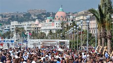 Pieta na Anglické promenád v Nice. (18. ervence 2016)