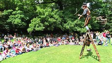 Dleitou souástí festivalu je také doprovodný program. V tomto pípad vidly...