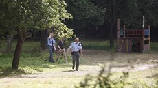 Po víkendu byl už tábor Kratizna nedaleko Hodic na Jihlavsku prázdný. Děti,... Po víkendu byl už tábor Kratizna nedaleko Hodic na Jihlavsku prázdný. Děti,...