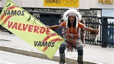 Fanouek Alejandra Valverde bhem desáté etapy Tour de France.