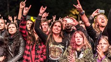 Fanoušci na festivalu Masters of Rock ve Vizovicích v roce 2016. Fanoušci na festivalu Masters of Rock ve Vizovicích v roce 2016.