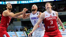 Radost srbských basketbalist.