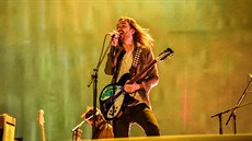 Kevin Parker z australské skupiny Tame Impala (Colours of Ostrava, 14. července... Kevin Parker z australské skupiny Tame Impala (Colours of Ostrava, 14. července...