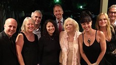 Fran Drescherová s kolegy ze seriálu Chva k pohledání uctili památku Ann...