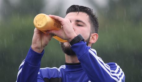 Fotbalista Sigmy Olomouc Jakub Yunis.