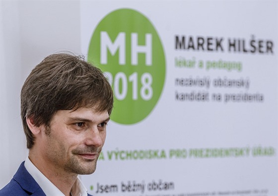 Léka a aktivista Marek Hiler je nejmladí ze vech uchaze o Hrad. V dob prezidentské volby mu bude bez dvou msíc 42 let.
