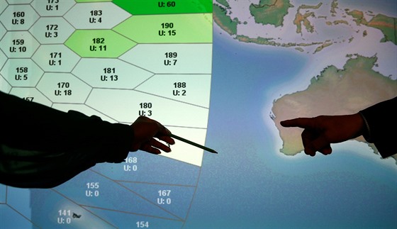 Pátrání po letu MH370 v Indickém oceánu