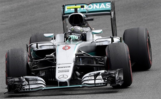 Nico Rosberg bhem tréninku na Velkou cenu Nmecka formule 1