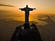 Vchod slunce nad brazilskm Rio de Janeirem