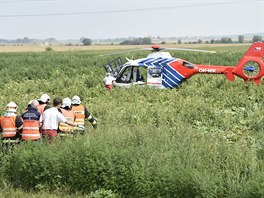 Provoz na D2 na 48. km ve směru na Brno zastavila 25. července kolem 10:45...