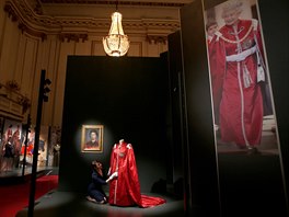 Z výstavy at britské královny Albty II. v Buckinghamském paláci (Londýn,...