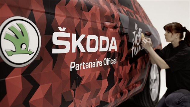 koda Kodiaq pivede peloton do cle Tour de France.