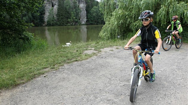 Rybnk Vk, u kterho se natel film Jak dostat tatnka do polepovny