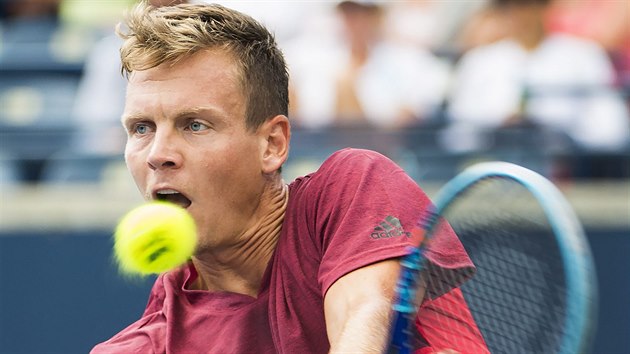 Tom Berdych returnuje v 2. kole turnaje v Torontu.