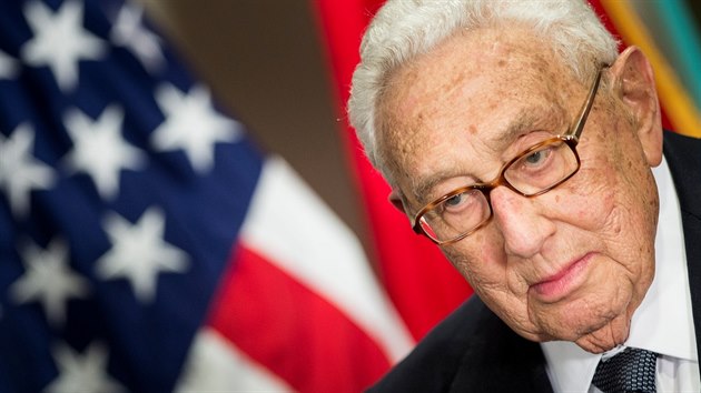 Bývalý ministr zahranií USA Henry Kissinger