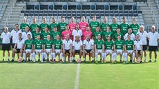 Jablonečtí fotbalisté před startem nové sezony. Jablonečtí fotbalisté před startem nové sezony.