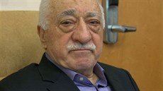 Fethullah Gülen ve svém dom v americkém Saylorsburgu (16. ervence 2016)