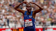 REKORDMAN MO. Brit Mo Farah vyhrál závod na 5000 metrů v nejlepším letošním... REKORDMAN MO. Brit Mo Farah vyhrál závod na 5000 metrů v nejlepším letošním...