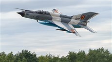 Letoun MiG-21 LanceR rumunských vzdušných sil Letoun MiG-21 LanceR rumunských vzdušných sil