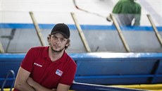 TRENÉR I HRÁČ. Václav Pipek je brankářem druholigových hokejistů Písku a letos... TRENÉR I HRÁČ. Václav Pipek je brankářem druholigových hokejistů Písku a letos...