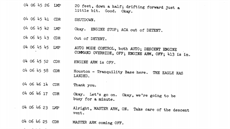 Transkript komunikace Apollo 11 ped pistáním