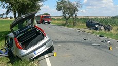 Nehoda mezi Srbicemi a Hlohovicemi. (19. ervence 2016)