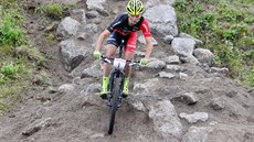 Jan Škarnitzl na mistrovství republiky v cross country na horských kolech Jan Škarnitzl na mistrovství republiky v cross country na horských kolech