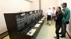 Lidé si v Třešti na Jihlavsku prohlédli tajný bunkr z doby studené války... Lidé si v Třešti na Jihlavsku prohlédli tajný bunkr z doby studené války...