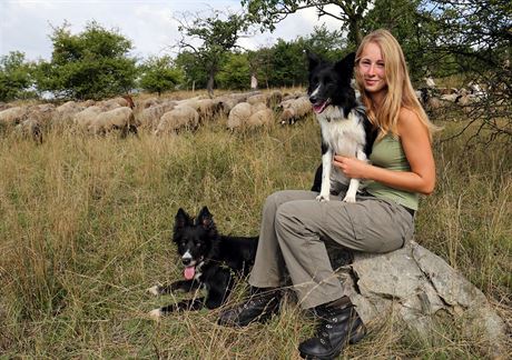 Helena Svobodová z Prahy pracuje jako pastevkyn u sedm let.