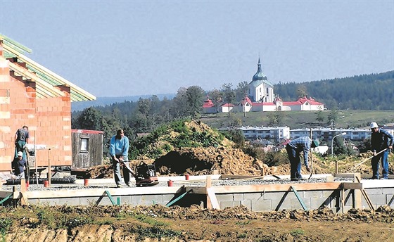 V lokalit Klafar by árská radnice pipravila dalí stavební pozemky.