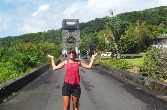 Pont suspendu de la Riviére de l'Est