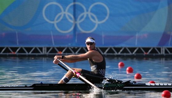 Skifa Mahé Drysdale z Nového Zélandu na olympiád v Riu.