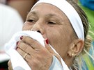 Tenistka Lucie Hradeck nestaila v vodnm olympijskm utkn na Caroline...