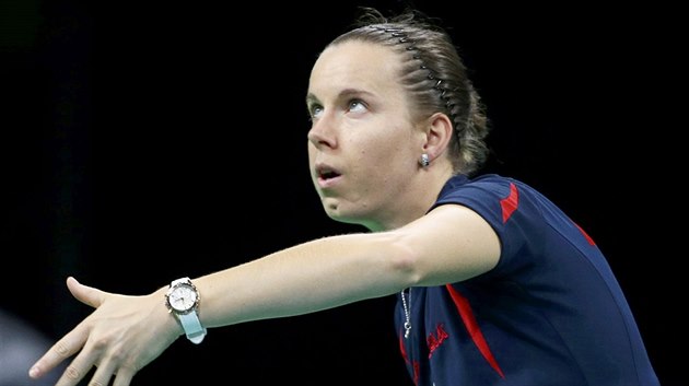 Česká stolní tenistka Iveta Vacenovská (na snímku) smetla v prvním kole... Česká stolní tenistka Iveta Vacenovská (na snímku) smetla v prvním kole...