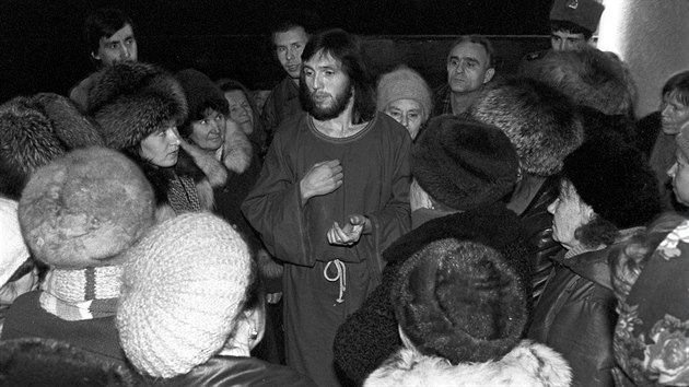 Sergej Torop, Kristus z Minusinsku, na snímku z roku 1992.