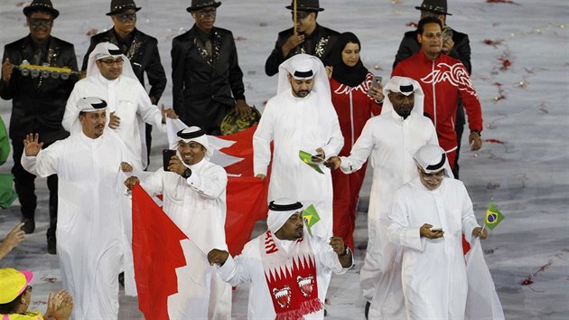 Takhle vypad olympijsk vprava Bahrajnu.