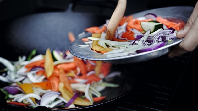 Pnev Wok je jednm z nejoblbenjch komponent systmu Weber GBS. Je vyrobena z vysoce kvalitn porcelnem smaltovan litiny.