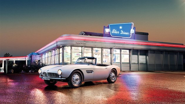 Renovace BMW 507, kter vlastnil Elvis Presley.