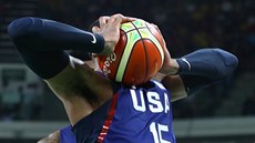 289 BOD. Carmelo Anthony je novým steleckým rekordmanem USA na olympijských hrách, s 289 body vede historickou statistiku ped LeBronem Jamesem (273). 