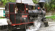 Historická parní lokomotiva na lesní železnici u Nové Bystrice (Vychylovka) Historická parní lokomotiva na lesní železnici u Nové Bystrice (Vychylovka)