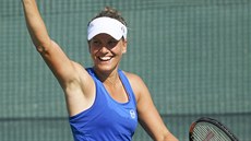 Barbora Strýcová zvládla první kolo olympijského turnaje, ve kterém porazila... Barbora Strýcová zvládla první kolo olympijského turnaje, ve kterém porazila...