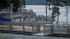 Olympijský park Rio Lipno ped zahájením stavby.