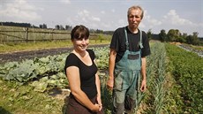 Martina a Jiří Antuškovi se pustili do podnikání v zemědělství, farmu mají v... Martina a Jiří Antuškovi se pustili do podnikání v zemědělství, farmu mají v...
