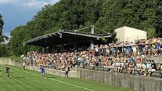 Zápas se Sigmou přitáhl na holešovský stadion bezmála tisíc lidí. Zápas se Sigmou přitáhl na holešovský stadion bezmála tisíc lidí.