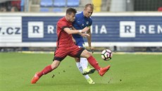 Momentka z utkání Liberec - Admira Wacker Mödling Momentka z utkání Liberec - Admira Wacker Mödling