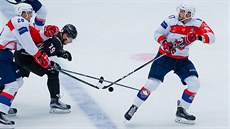 Momentka ze zápasu Pardubice - Omsk Momentka ze zápasu Pardubice - Omsk